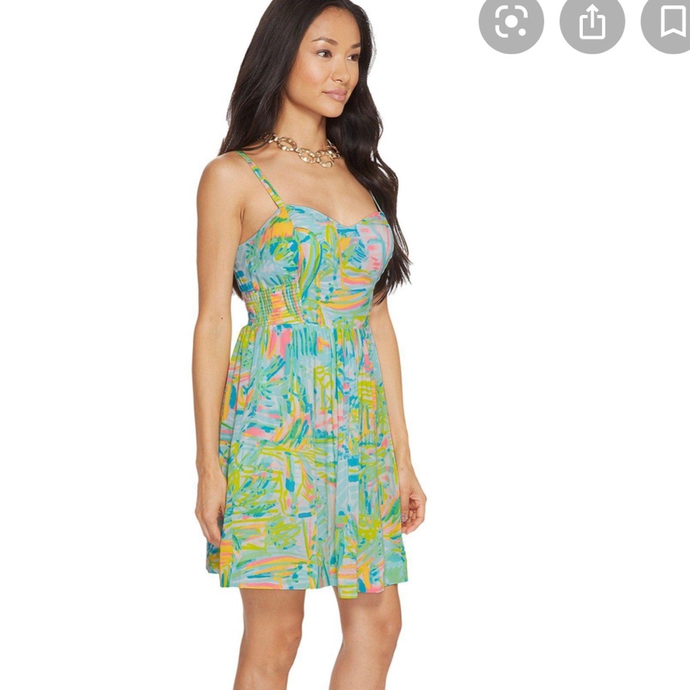 Lilly Pulitzer Christine Sundress Multi Sea Salt